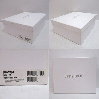 JIMMY CHOO Raine Metallic Multi Sneakers Size EU 42