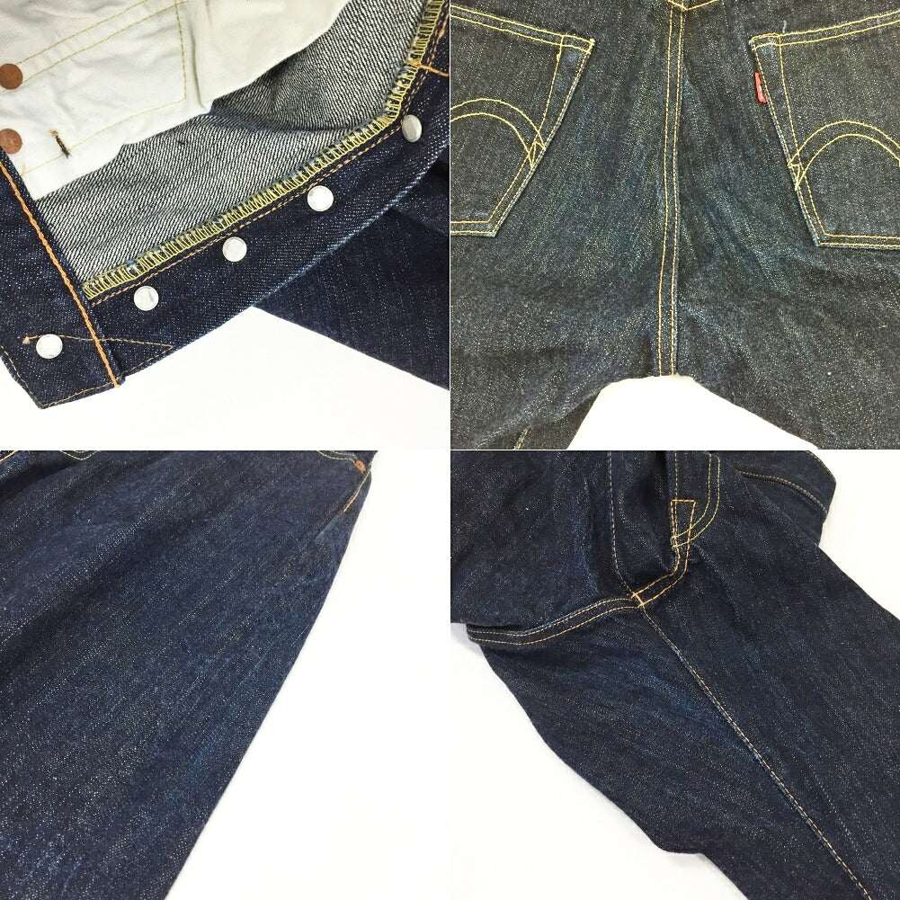 THE STEAM LOCOMOTIVE Button Fly Denim Indigo Size 31