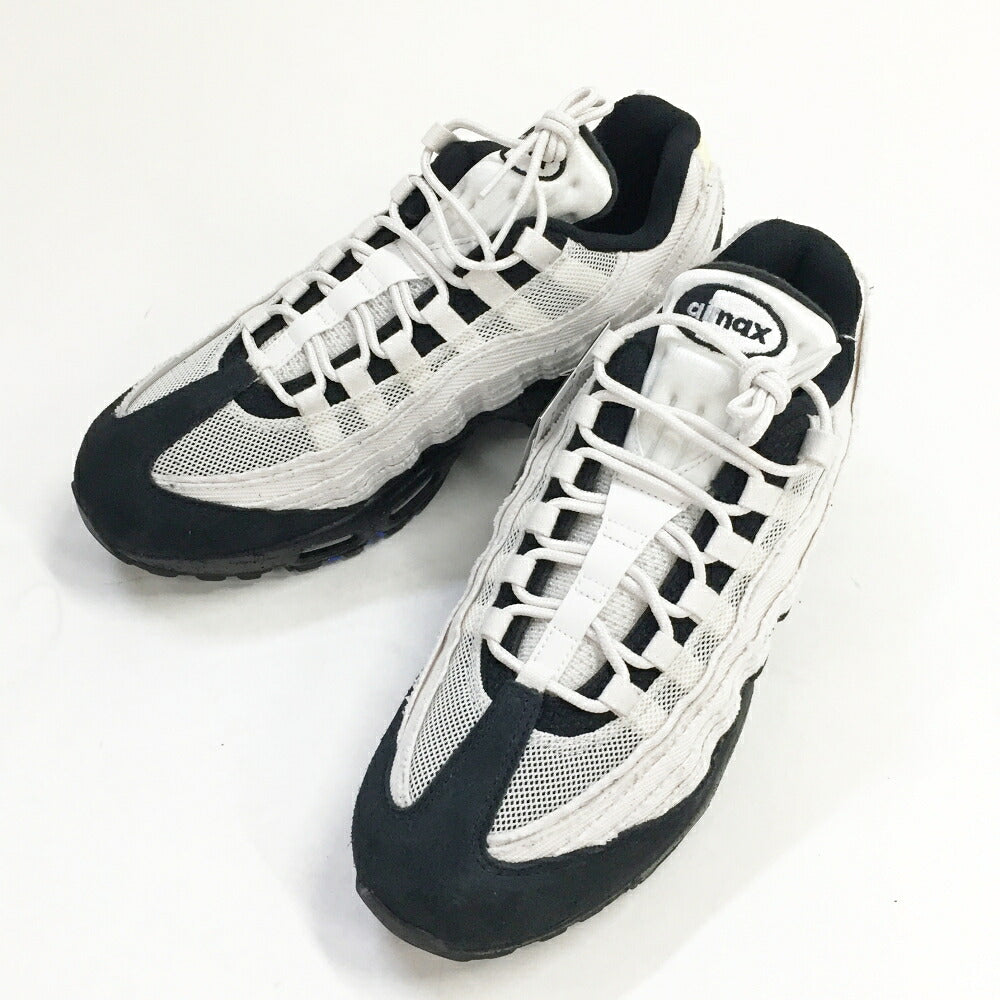 NIKE Air Max 95 Big Bubble White Black Sneakers Size 10