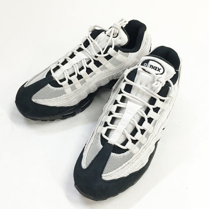 NIKE Air Max 95 Big Bubble White Black Sneakers Size 10