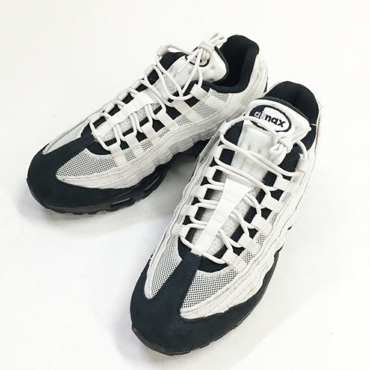 NIKE Air Max 95 Big Bubble White Black Sneakers Size 10