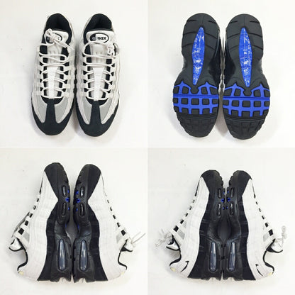 NIKE Air Max 95 Big Bubble White Black Sneakers Size 10