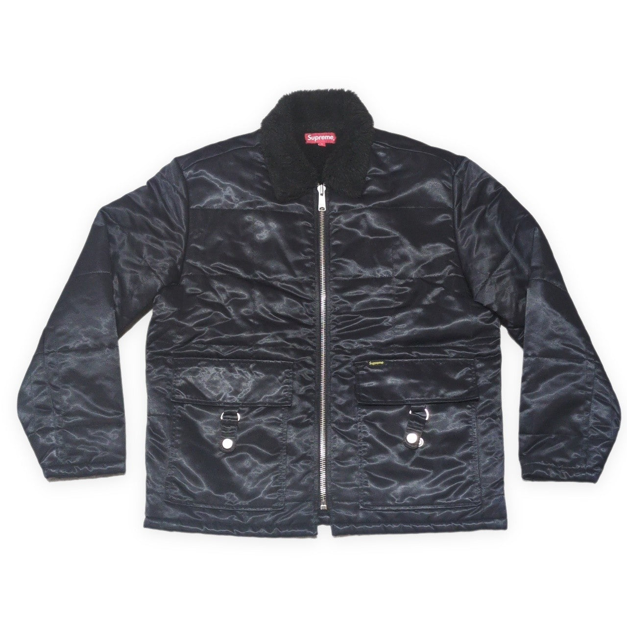 Supreme 20SS Quilted Cordura Lined Back Logo Jacket Size S