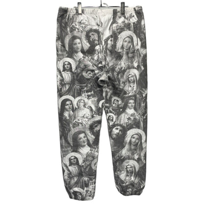 Supreme 18AW Jesus and Mary Cotton Sweatpants Gray Size XL