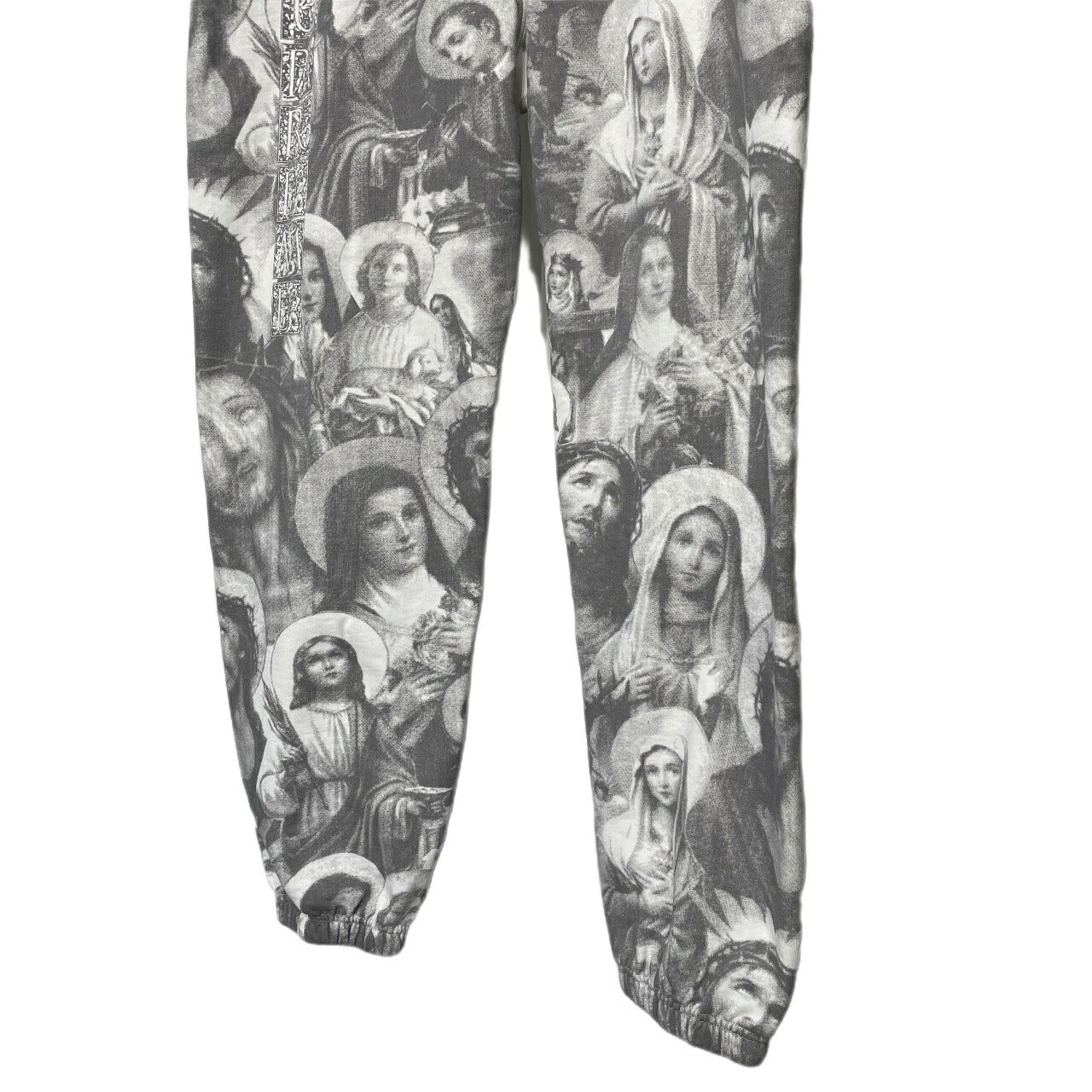 Supreme 18AW Jesus and Mary Cotton Sweatpants Gray Size XL