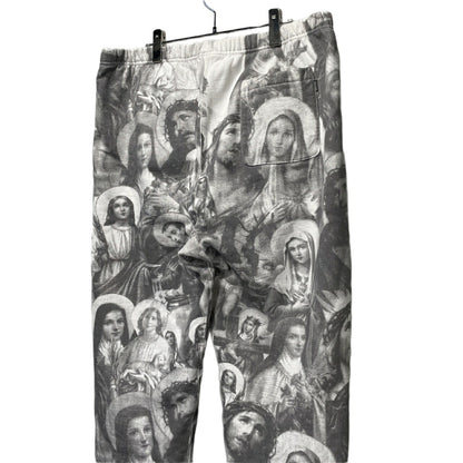 Supreme 18AW Jesus and Mary Cotton Sweatpants Gray Size XL