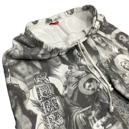 Supreme 18AW Jesus and Mary Cotton Sweatpants Gray Size XL