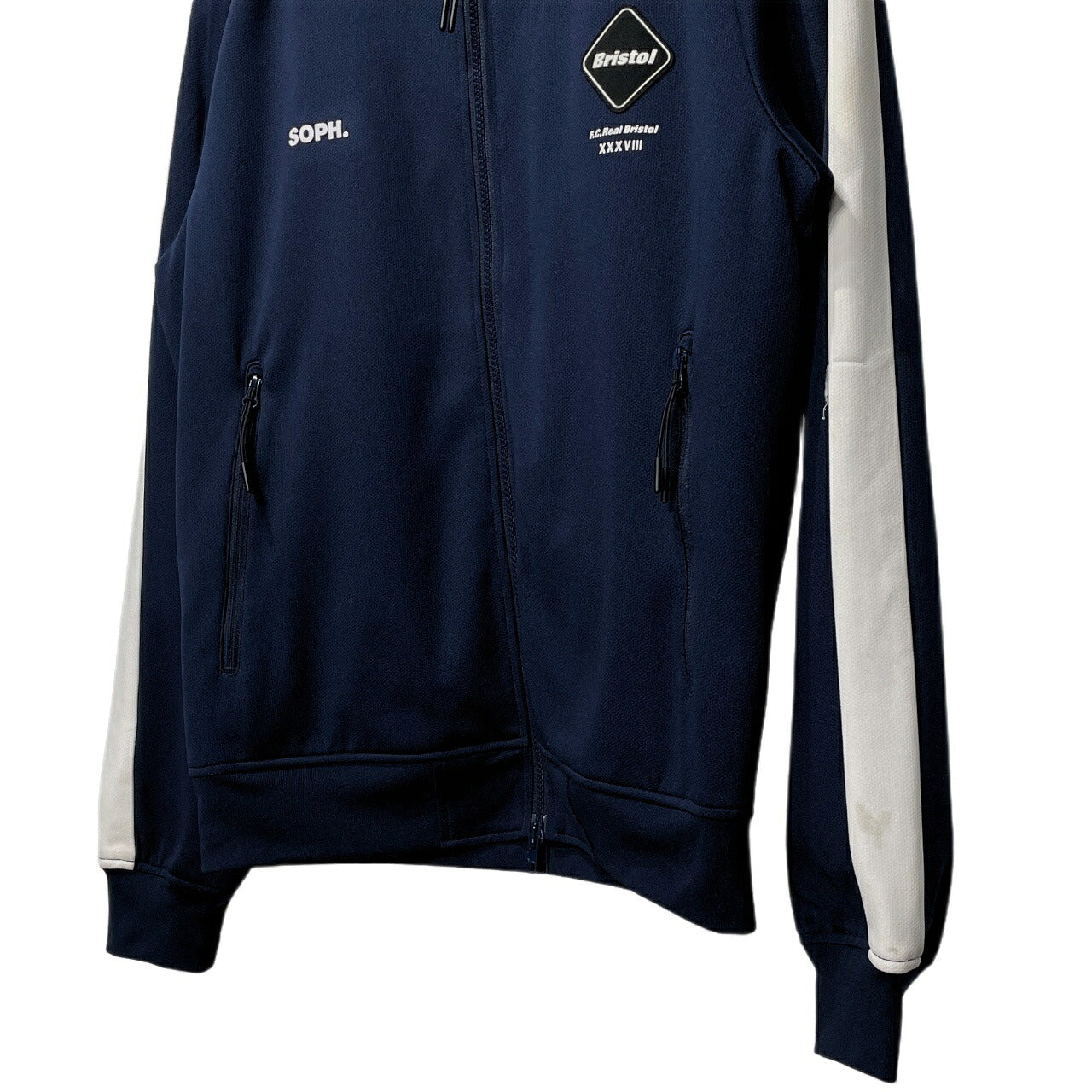 F.C.Real Bristol 17AW Reversible PDK Jacket Navy Size S