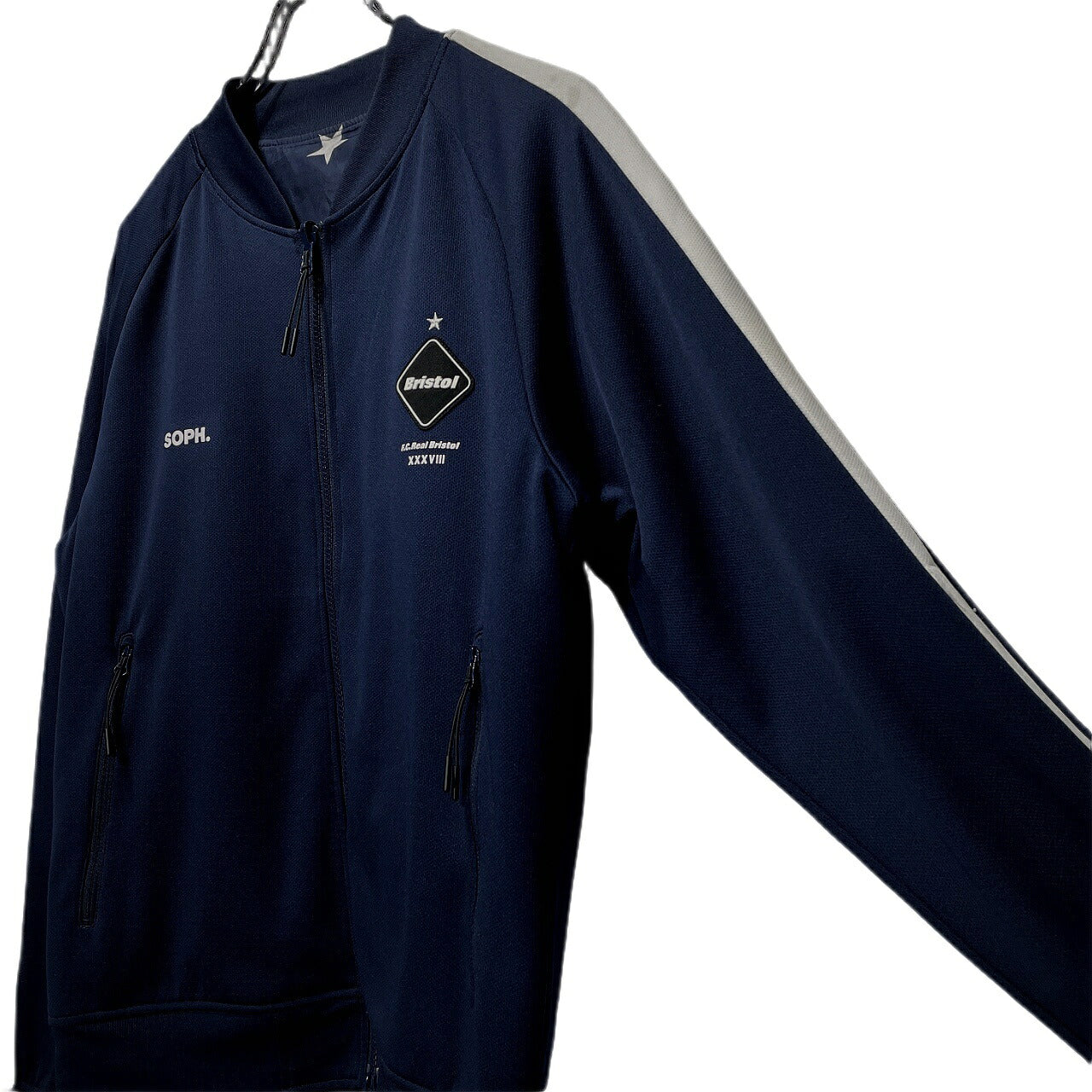 F.C.Real Bristol 17AW Reversible PDK Jacket Navy Size S
