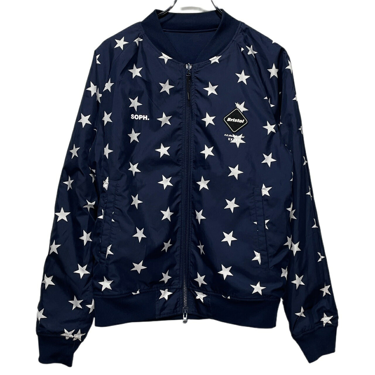 F.C.Real Bristol 17AW Reversible PDK Jacket Navy Size S