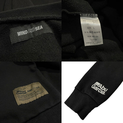 Vintage WDS x Abu Garcia Black Fleece Crewneck Size L