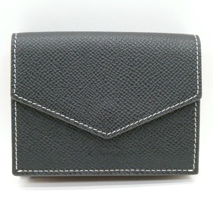 Valorex Italian Epsom Leather Wallet Black Size ONE SIZE