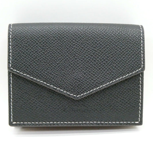 Valorex Italian Epsom Leather Wallet Black Size ONE SIZE