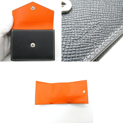 Valorex Italian Epsom Leather Wallet Black Size ONE SIZE