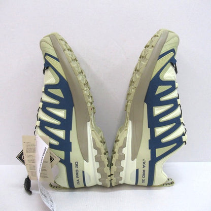 SALOMON XA PRO 3D V9 GTX Beige/Navy Sneakers Size 27cm