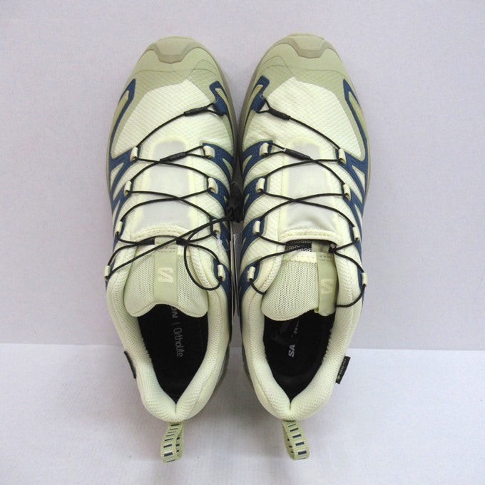 SALOMON XA PRO 3D V9 GTX Beige/Navy Sneakers Size 27cm