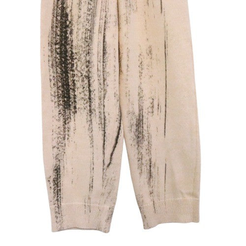 YOKE 22SS Printed Cotton Knit Ecru Size 3