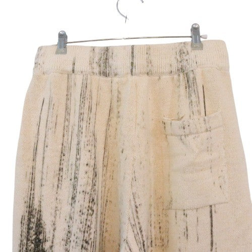 YOKE 22SS Printed Cotton Knit Ecru Size 3