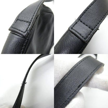 CLASKA DO MARU Leather Shoulder Bag Black Size ONE SIZE