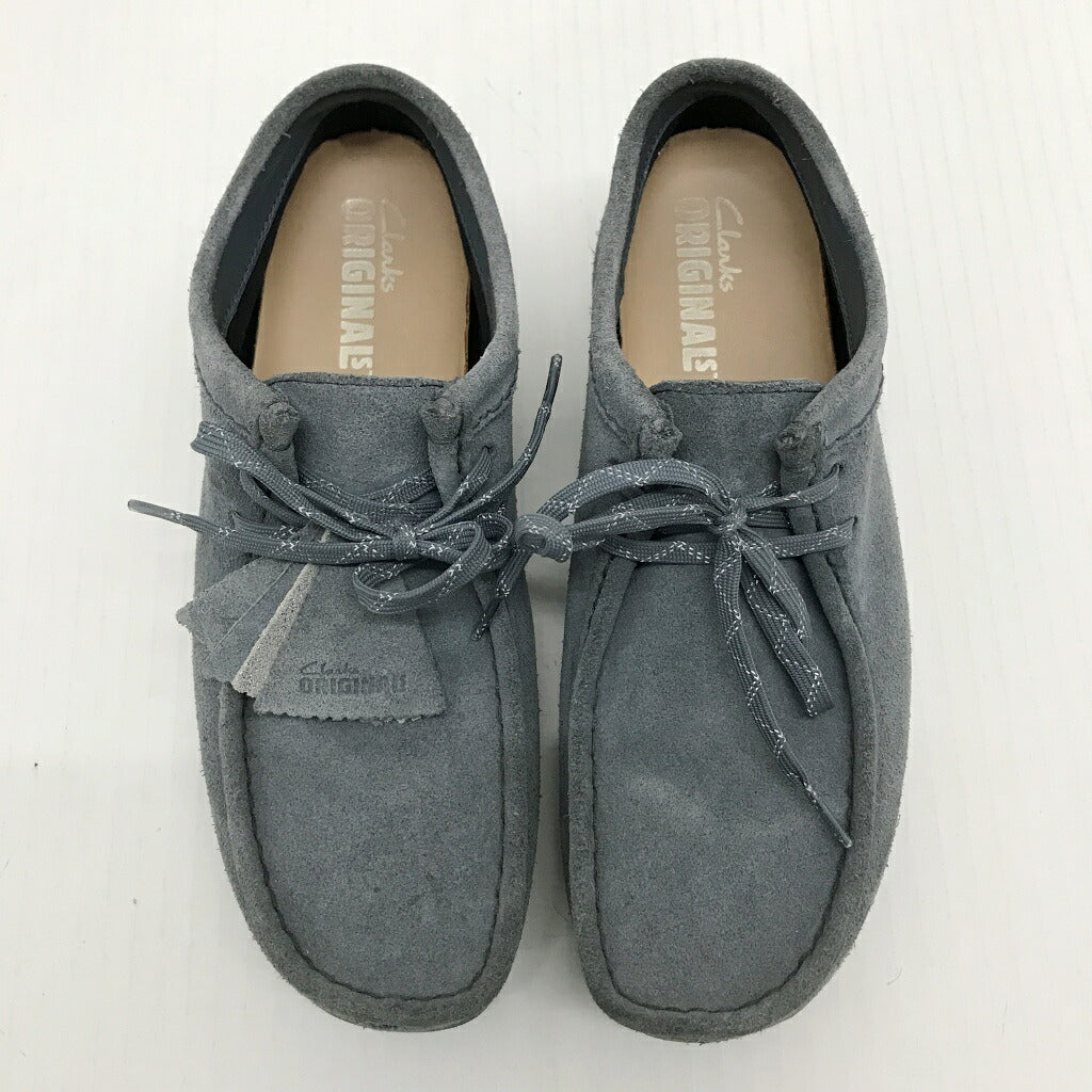 Clarks Wallabee Boots Gray Size 26