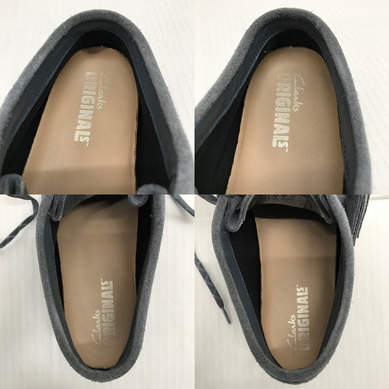Clarks Wallabee Boots Gray Size 26