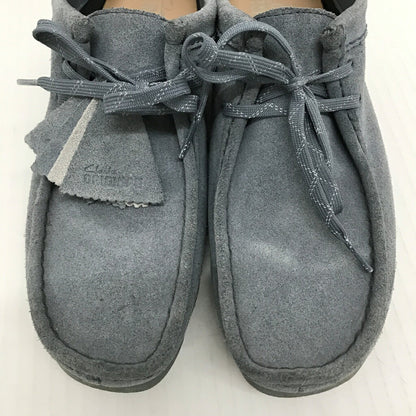 Clarks Wallabee Boots Gray Size 26
