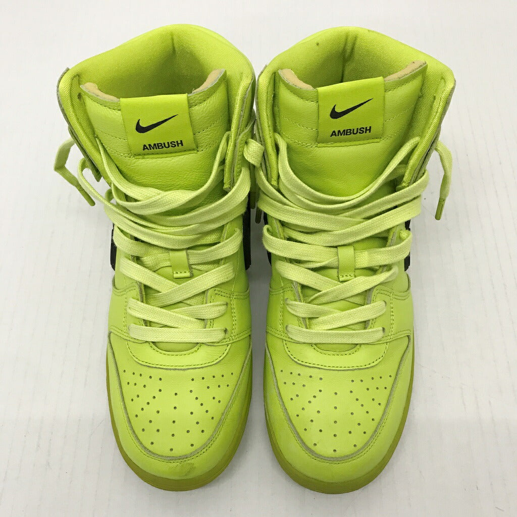 NIKE x AMBUSH Dunk Hi Lime Sneakers Size 26.5