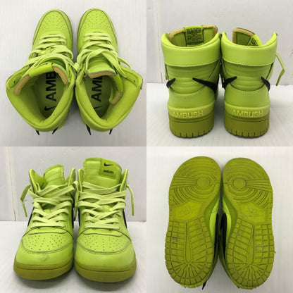 NIKE x AMBUSH Dunk Hi Lime Sneakers Size 26.5