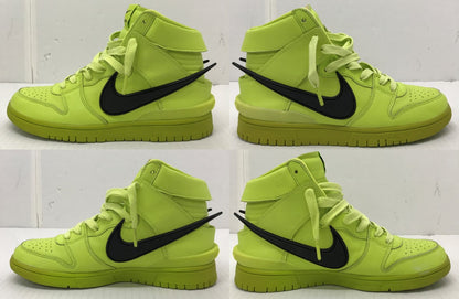 NIKE x AMBUSH Dunk Hi Lime Sneakers Size 26.5