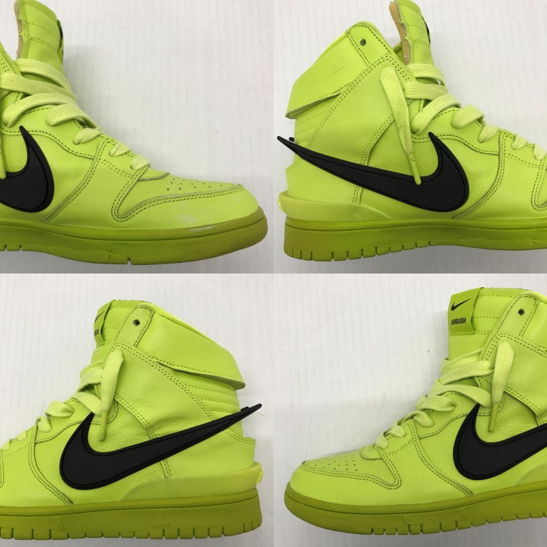 NIKE x AMBUSH Dunk Hi Lime Sneakers Size 26.5