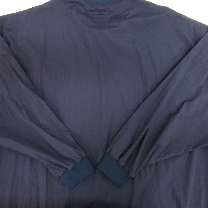 S.F.C Big Nylon Long Sleeve T-Shirt Blue Size XL