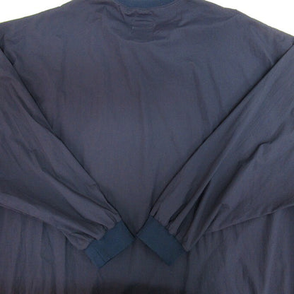 S.F.C Big Nylon Long Sleeve T-Shirt Blue Size XL