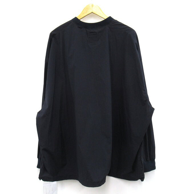 S.F.C Big Nylon Long Sleeve T-Shirt Blue Size XL