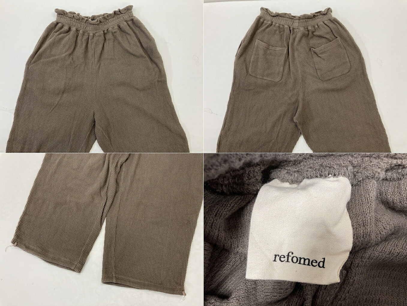 refomed Azeami Thermal Pants Brown Size 3