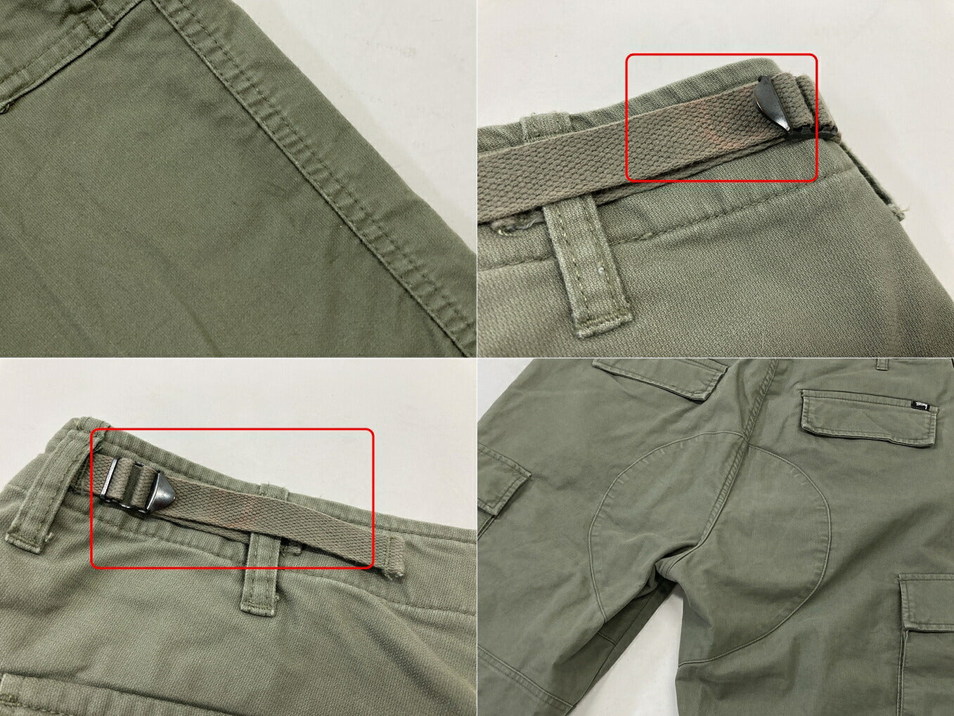 stussy Surplus Cargo Pants Green Size 30