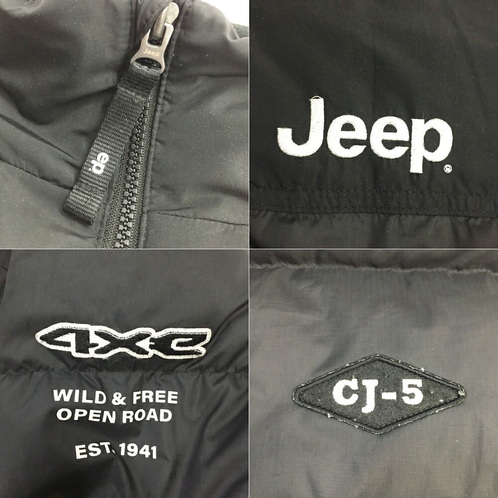 Jeep Down Jacket Black Size L