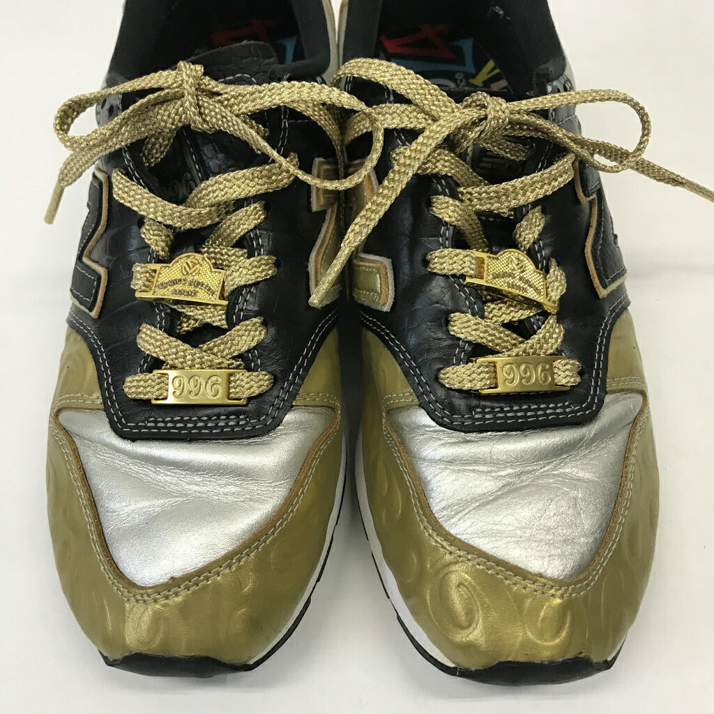 new balance x Franck Muller CM996FMG Gold Sneakers Size 27
