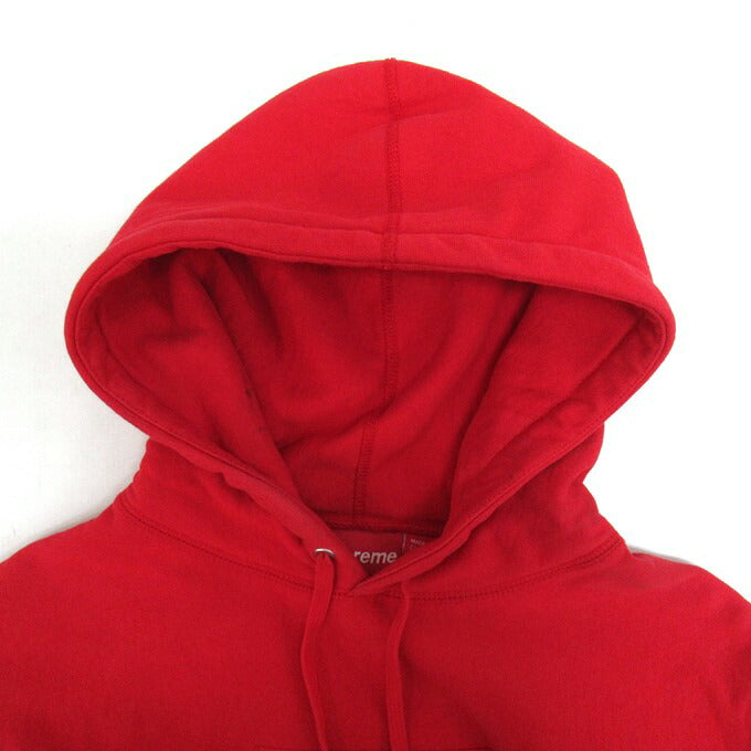 Supreme 19FW Bandana Box Logo Hoodie Red Size S
