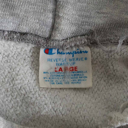 Champion 80S Reverse Weave Hoodie Size L