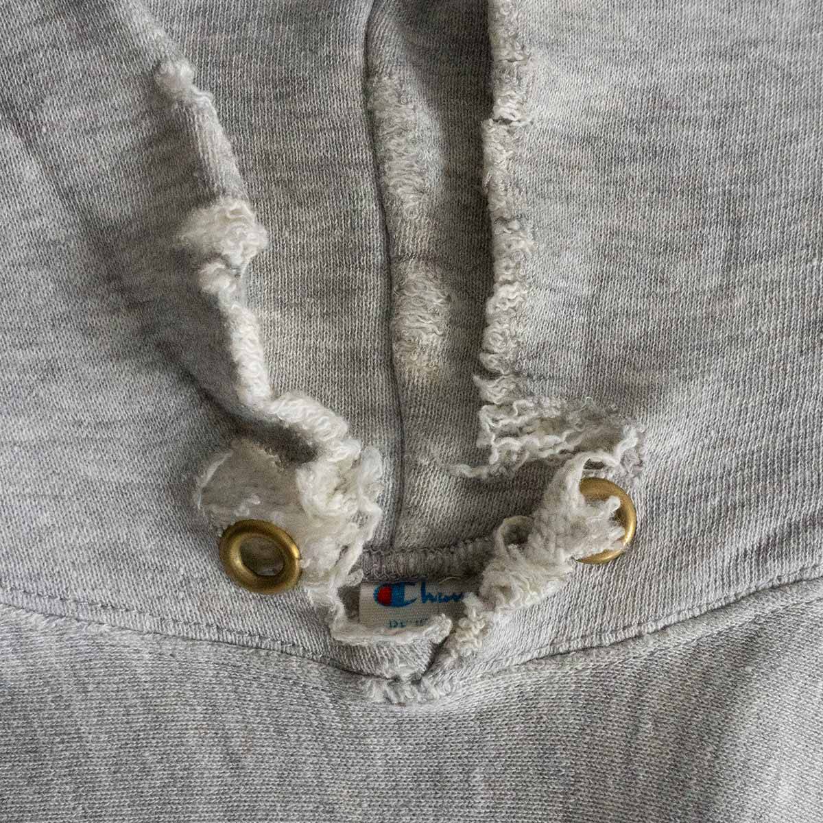 Champion 80S Reverse Weave Hoodie Size L
