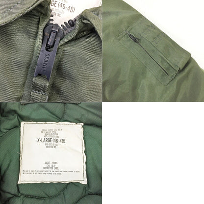 HOUSTON CWU 45/P Flight Jacket Khaki Size XL