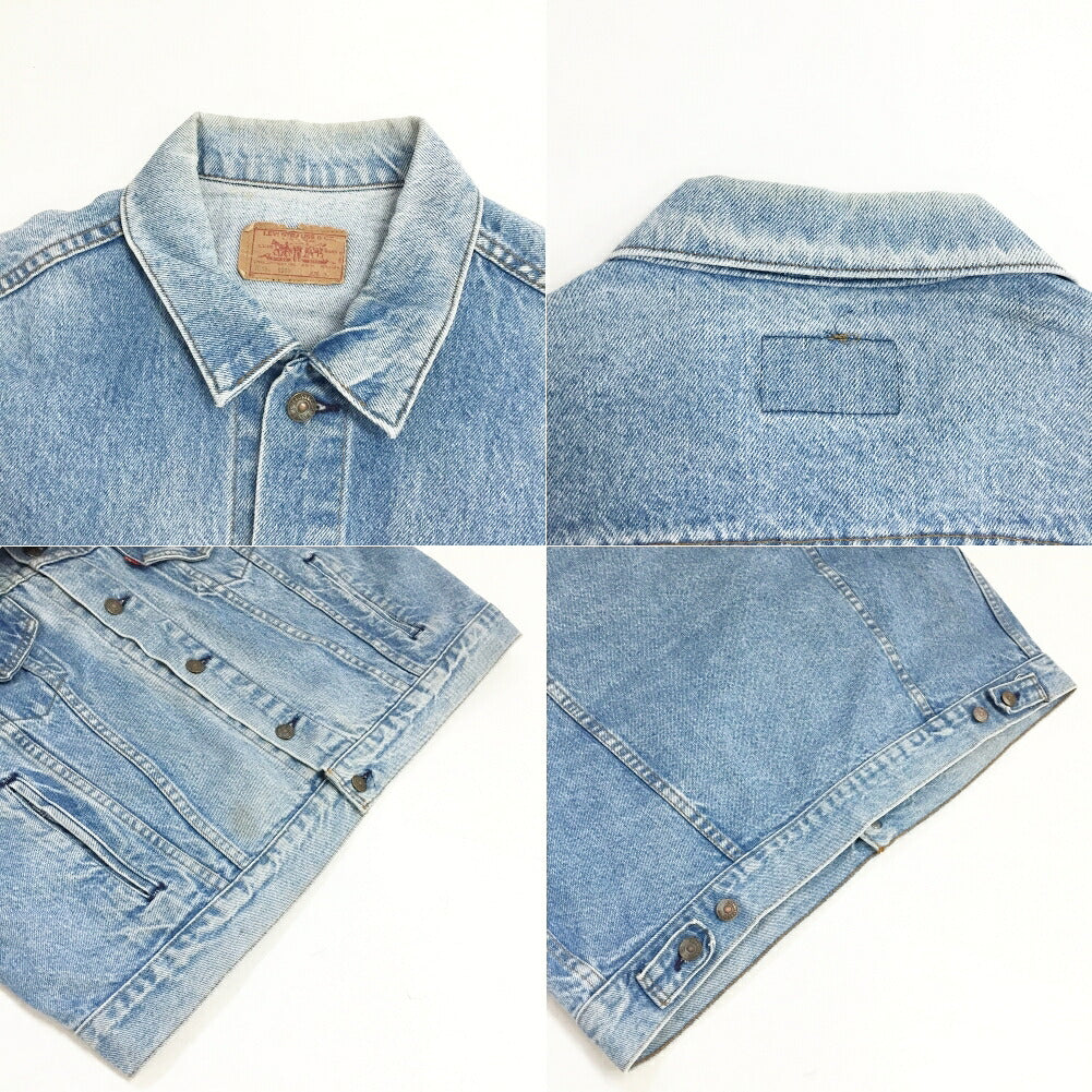 Levi's 70507 Light Blue Denim Jacket Size XL