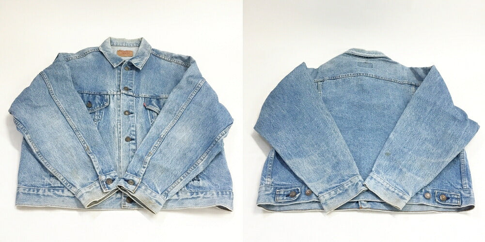 Levi's 70507 Light Blue Denim Jacket Size XL