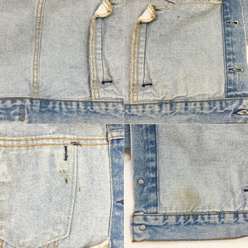 Levi's 70507 Light Blue Denim Jacket Size XL