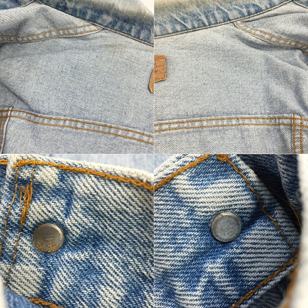 Levi's 70507 Light Blue Denim Jacket Size XL