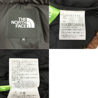 THE NORTH FACE Novelty Nuptse Jacket Brown Black Size M