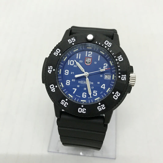 LUMINOX Quartz 3000 Black/Blue Watch Size ONE SIZE