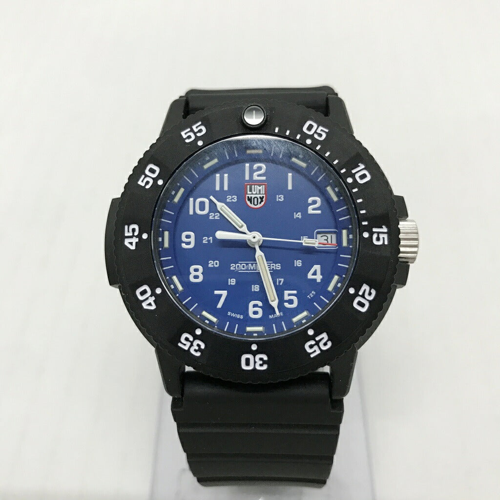 LUMINOX Quartz 3000 Black/Blue Watch Size ONE SIZE