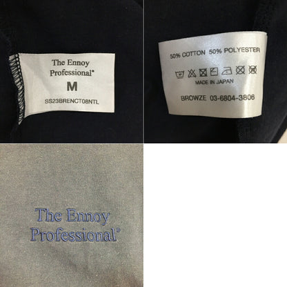 The Ennoy Professional Logo Embroidered T-Shirt Navy Size M