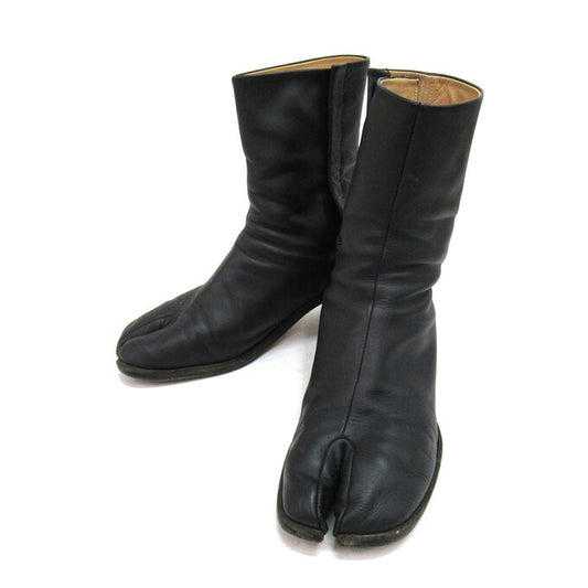 Maison Margiela 22AW Tabi Ankle Boots Black Size EU 40